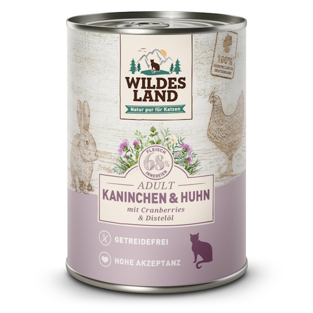 WILDES LAND Katze CLASSIC 375 / 400gVorschaubild