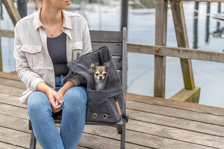 TRIXIE BE NORDIC Rucksack Bjorn, 35 × 40 × 20 cm, schwarz