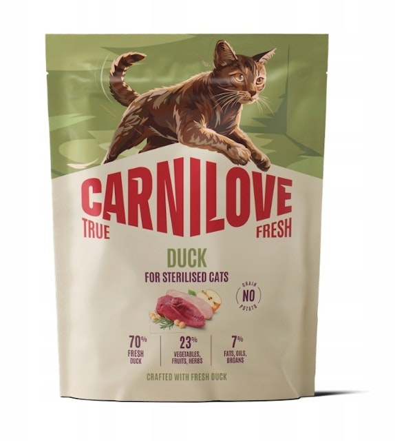 Carnilove True Fresh Sterilised Ente KatzentrockenfutterVorschaubild