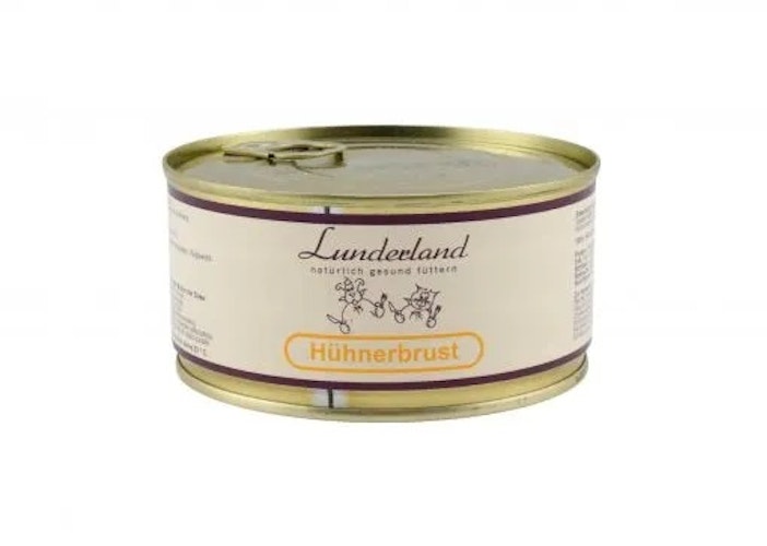 Lunderland Dose 6x300g Hühnerbrust Hundenassfutter