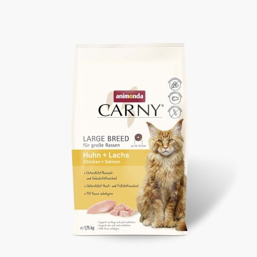 animonda Carny Adult 1,75kg Huhn & Lachs Katzentrockenfutter