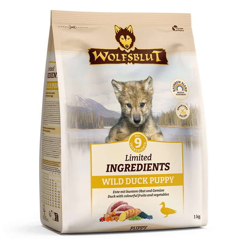 Wolfsblut Limited Ingredients 1kg Wild Duck Puppy