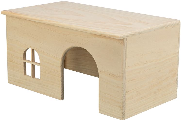 TRIXIE Haus, nagelfrei, Zwergkaninchen, Holz, 40 × 20 × 23 cm