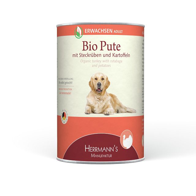 Herrmann's Selection Erwachsen 12x400g Dose HundenassfutterVorschaubild