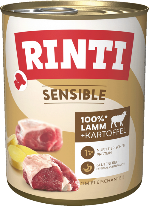 RINTI Sensible 800 Gramm Hundenassfutter