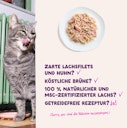 Vorschaubild Edgard&Cooper Frischer Lachs und Huhn 70g Katzenfeuchtfutter