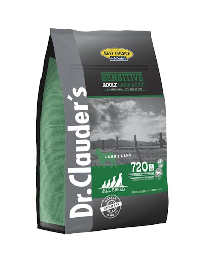Dr. Clauder's Best Choice Lifecycle Sensitive Adult Lamm & Reis All Breed Hundetrockenfutter