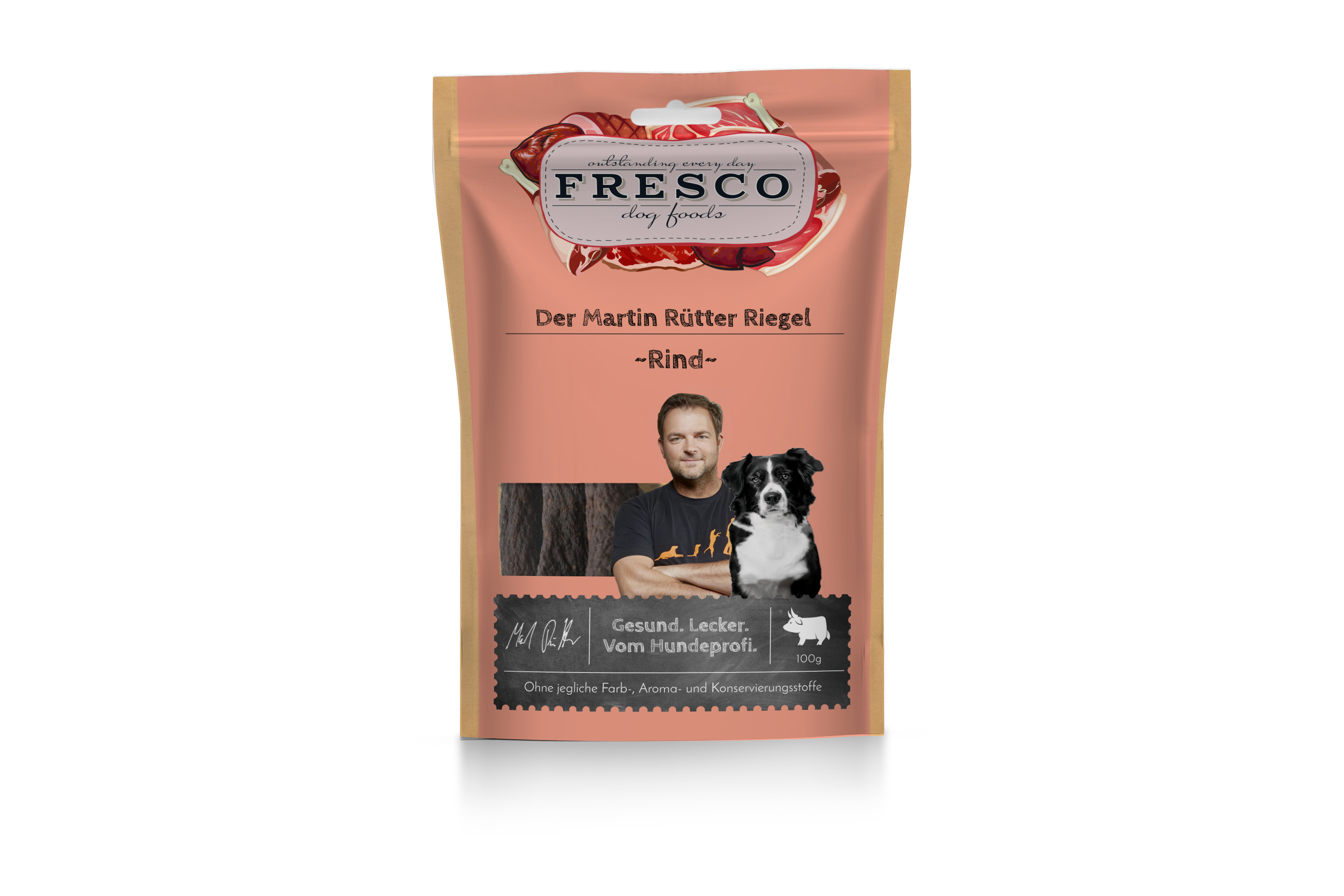 FRESCO Der Martin Rütter Riegel Rind 100g
