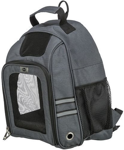 TRIXIE Rucksack Dan, 34 × 44 × 26 cm, grau