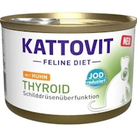 Kattovit 185gx12 Feline Diet Thyroid Huhn 185g Katzennassfutter