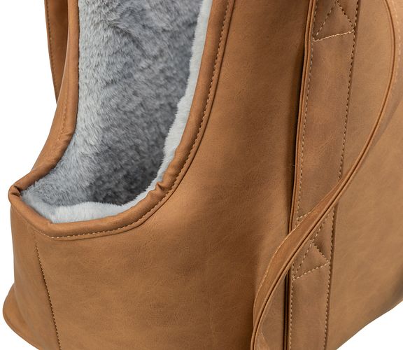 TRIXIE Tasche Evelyn, 40 × 30 × 20 cm, braun/grau
