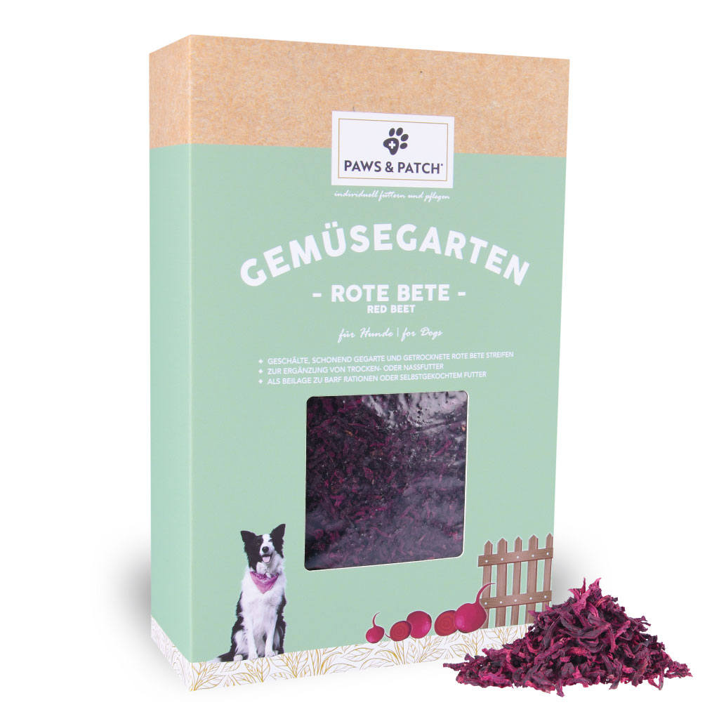 Paws&Patch ROTE BETE 800g Streifen