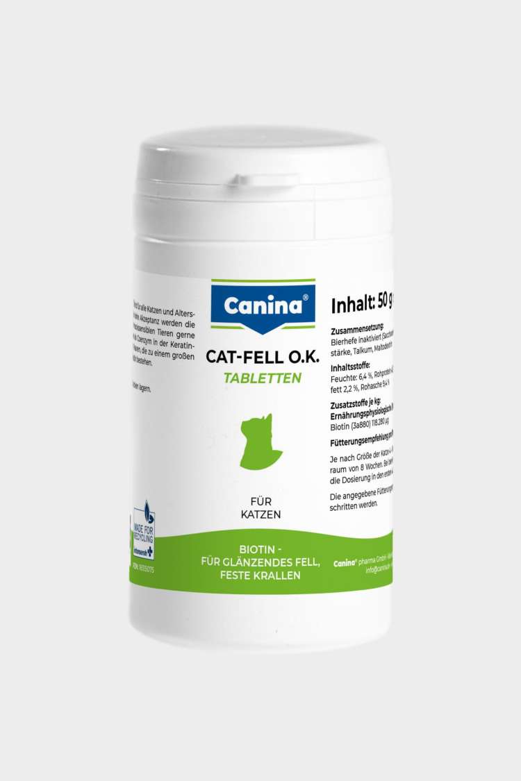 Canina Cat-Fell O.K. Tabletten 125 g (ca. 250 Stück)