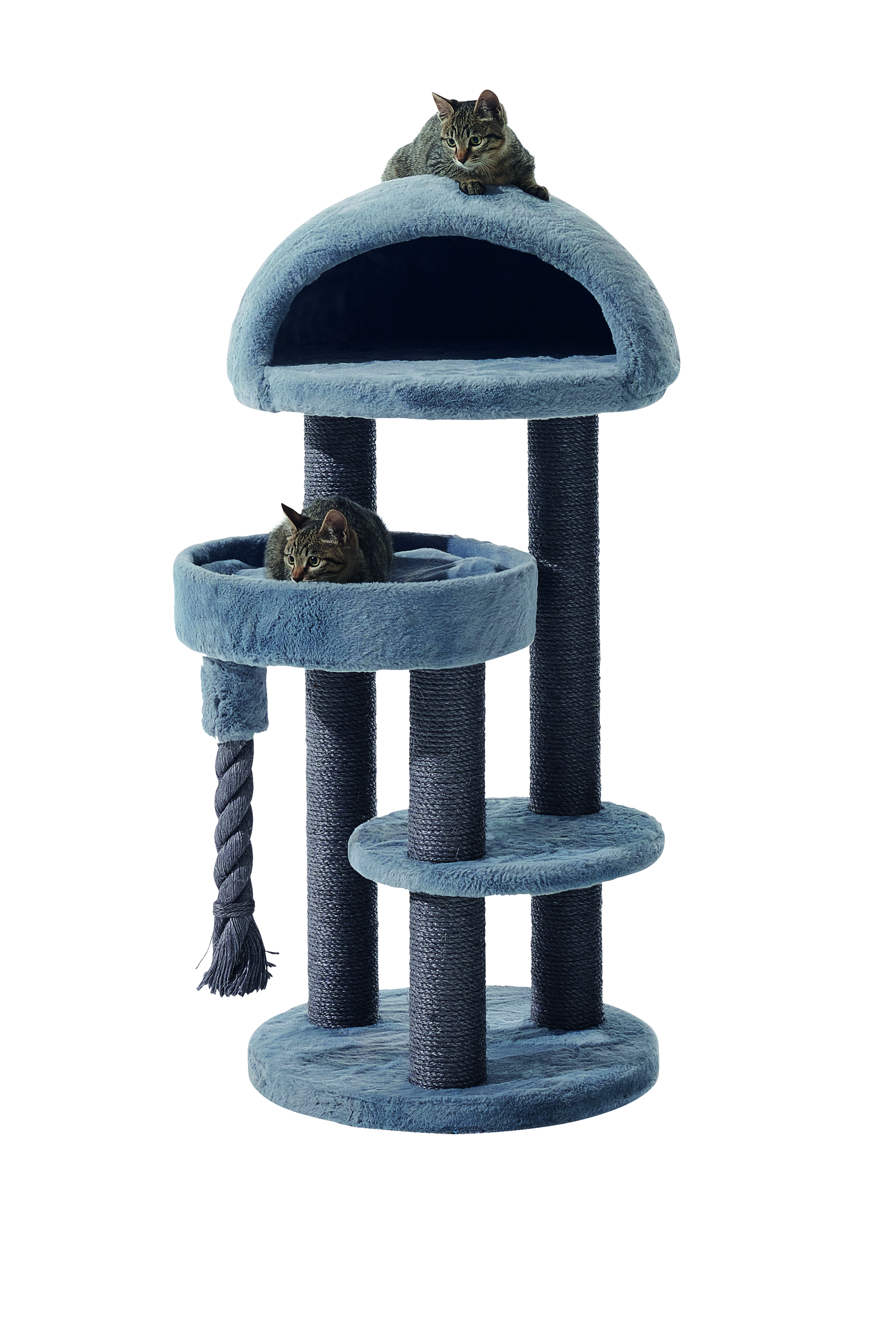 NOBBY Kratzbaum "LITA" grau; Ø 50 x 108 cm