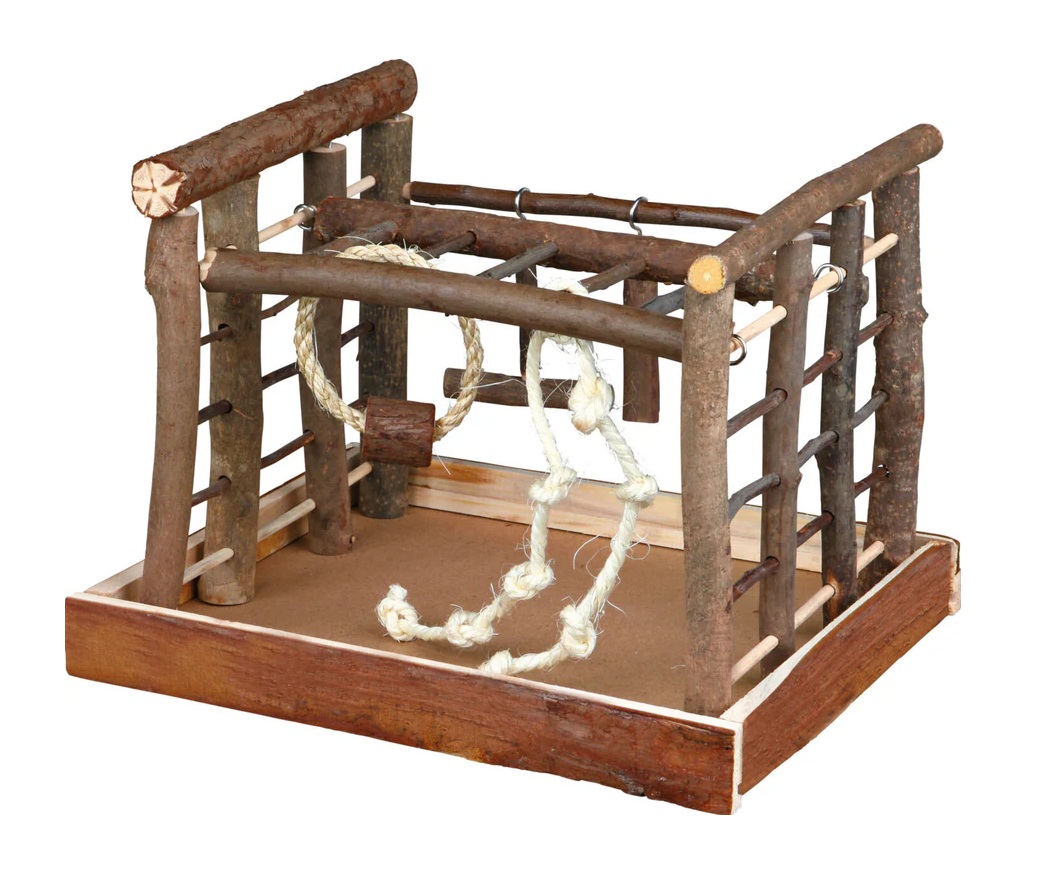 TRIXIE Spielplatz, Rindenholz, 35 × 29 × 25 cm