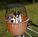 Vorschaubild TRIXIE Front-Fahrradkorb, 44 × 48 × 33 cm, natur