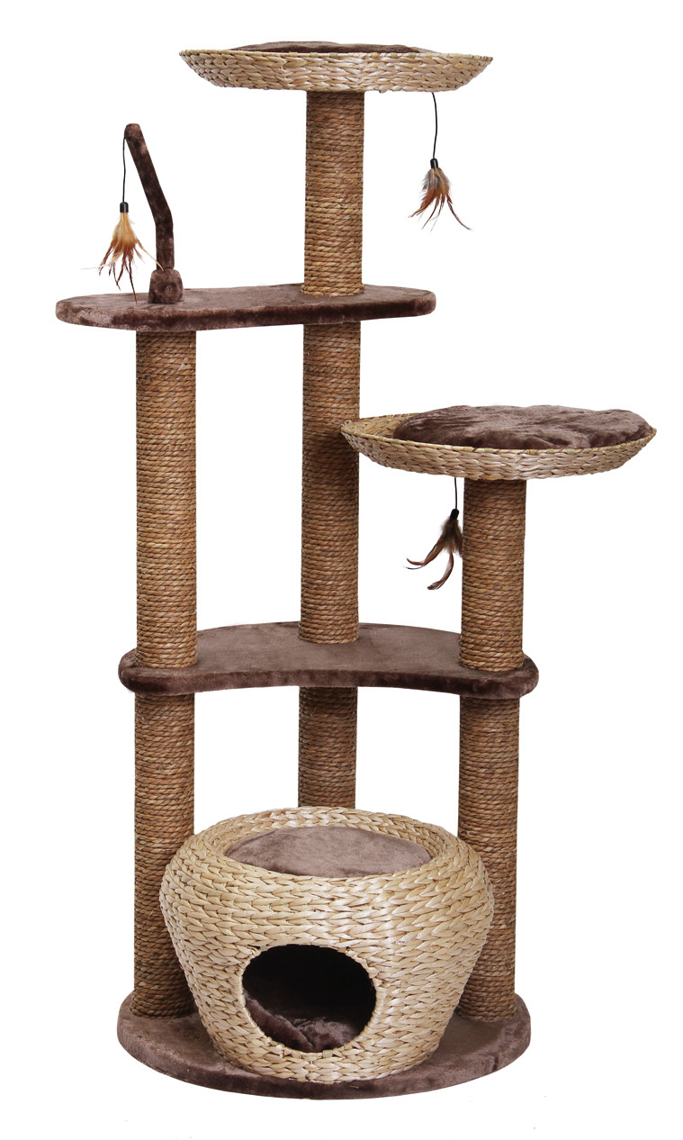 Nobby Kratzbaum Estaca 60x60x141cm braun