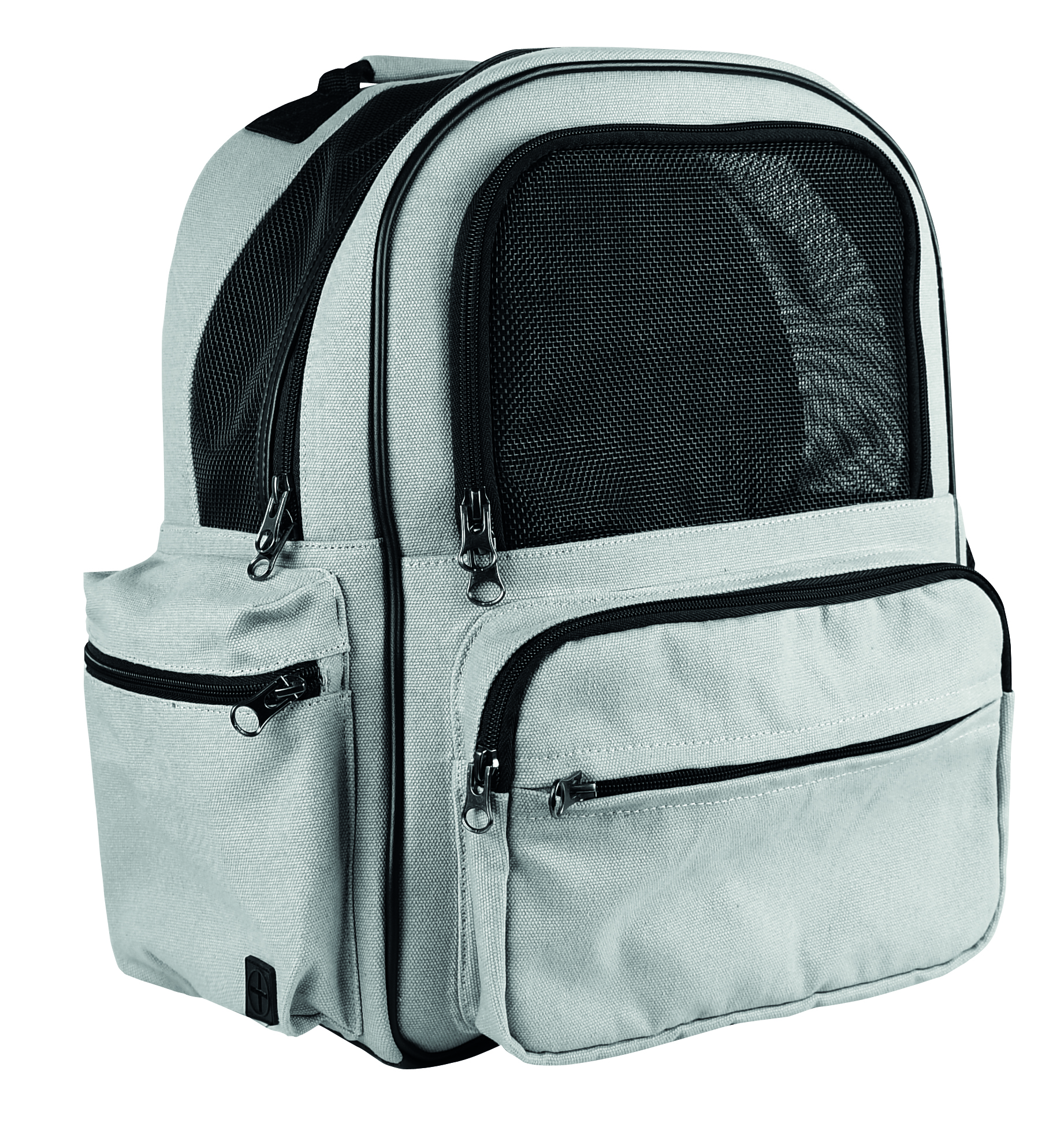 NOBBY Rucksack "JELA" hellgrau; L: 41 x 33 x 20 cm