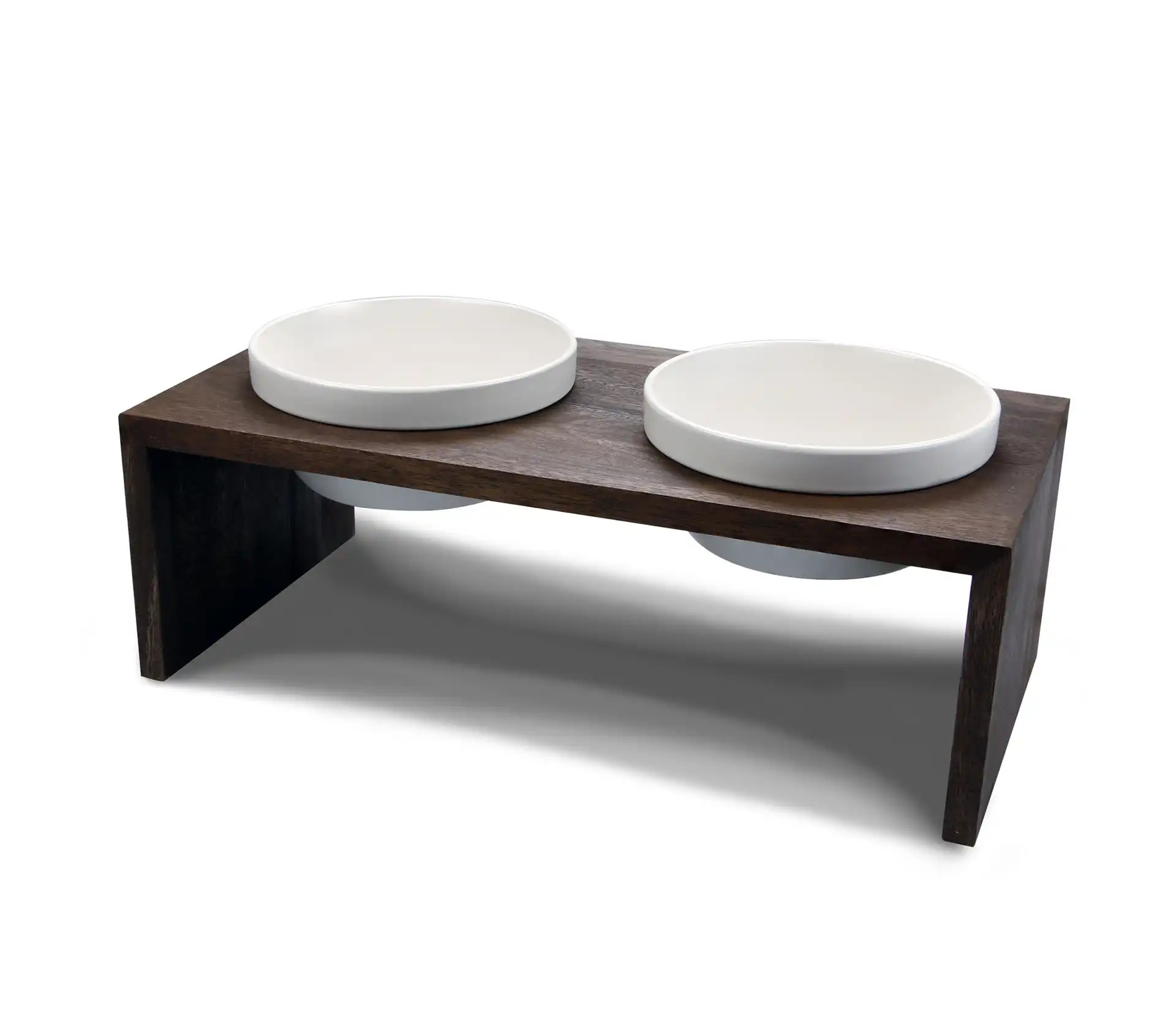 Wolters Gohan Doppelnapf - Walnuss