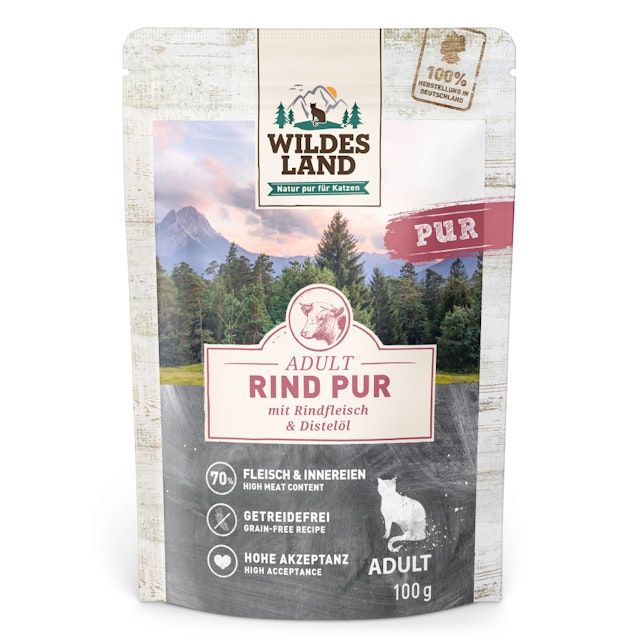 WILDES LAND Katze CLASSIC 90 / 100gVorschaubild