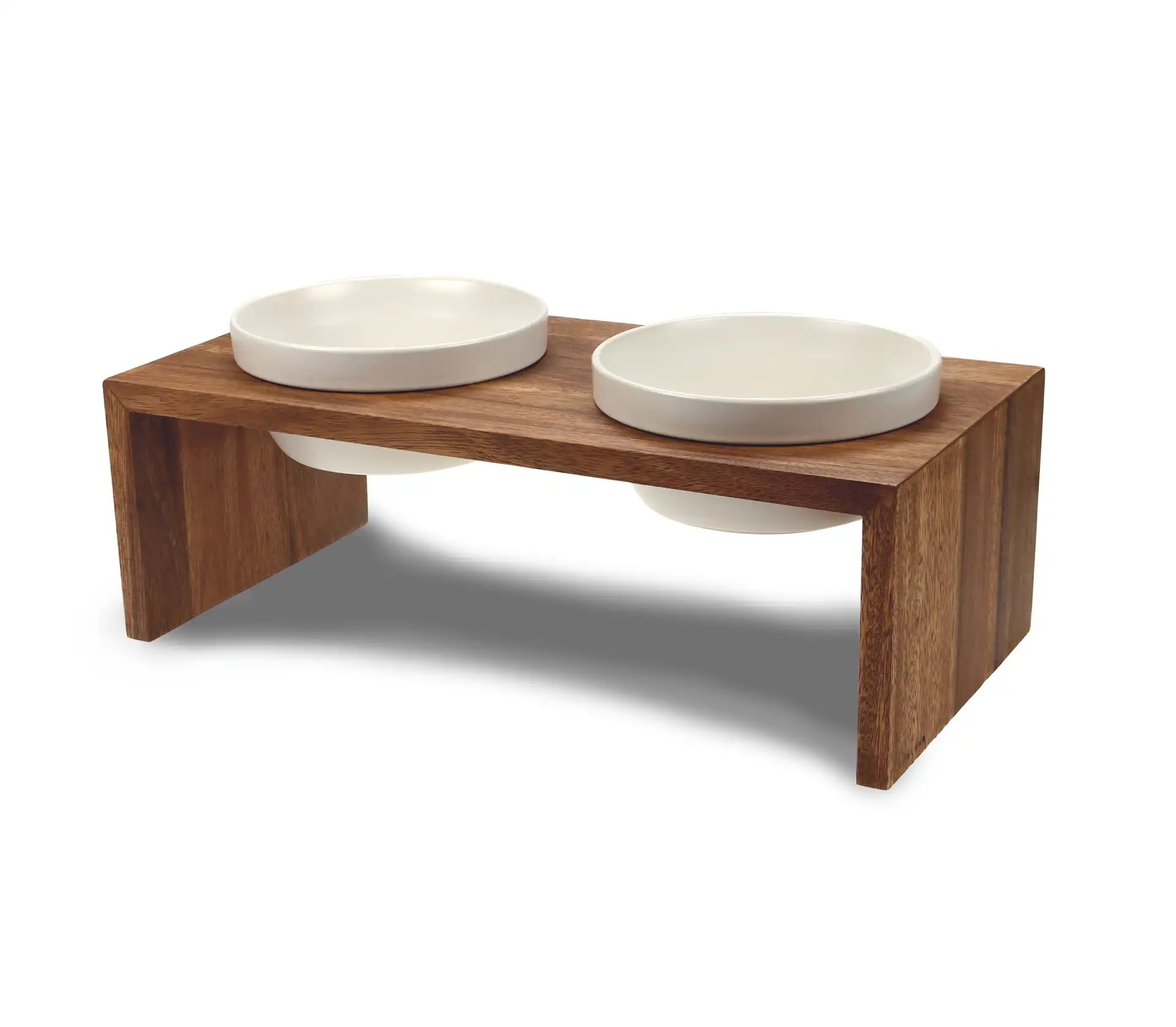 Wolters Gohan Doppelnapf - Teak