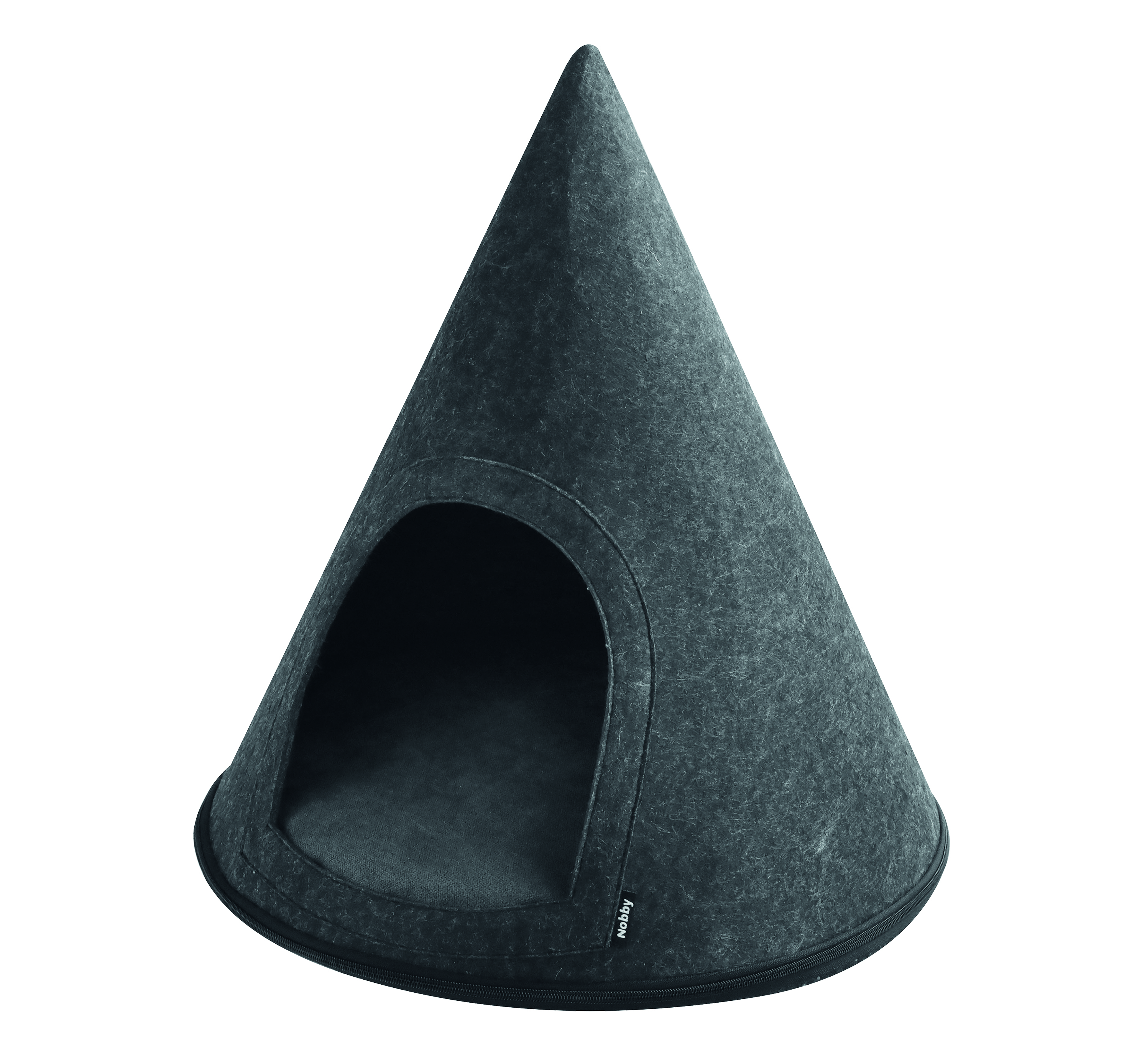 NOBBY Zelt "TIPPI" grau  Ø 50 x 52 cm