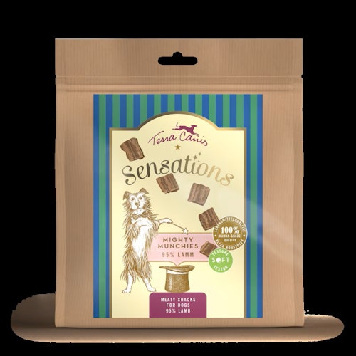 Terra Canis Sensations 90g Mighty Munchies Hundesnack