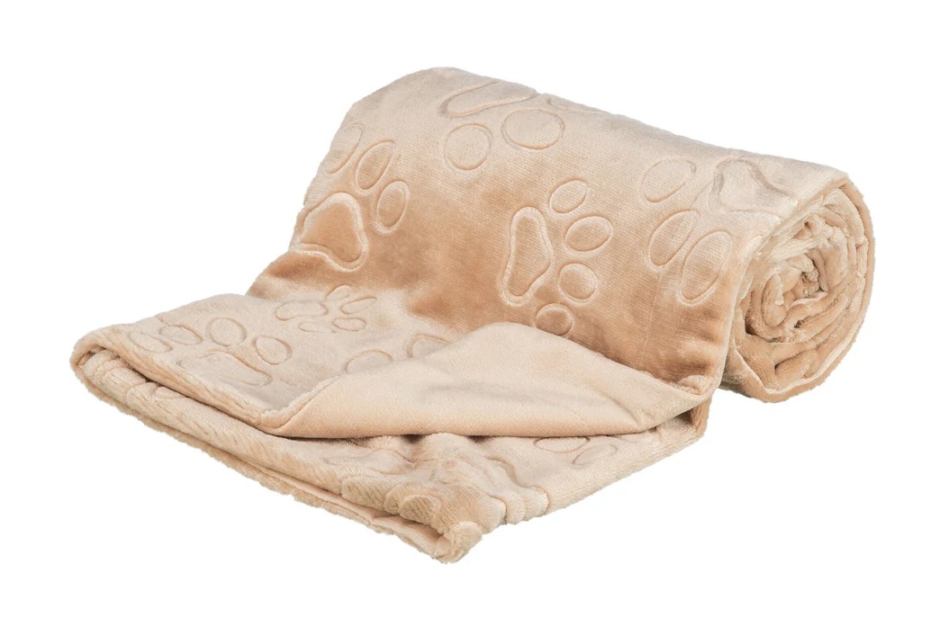 TRIXIE Decke Barry, Softplüsch, 150 × 100 cm, beige