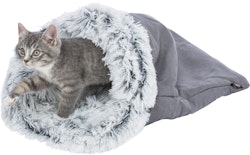 TRIXIE Kuschelsack Harvey Ø 40 x 60 Centimeter grau Katzenliegeplatz