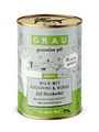 grau Hund 400 Gramm HundenassfutterVorschaubild