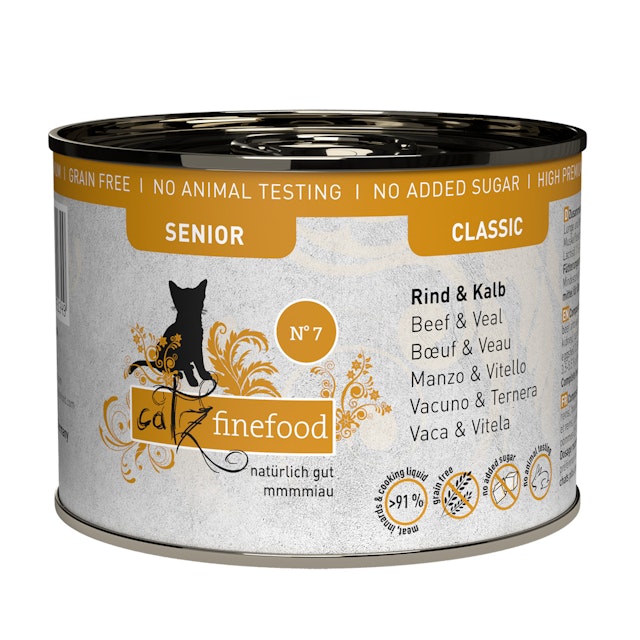Catz finefood Senior 200 Gramm KatzennassfutterVorschaubild