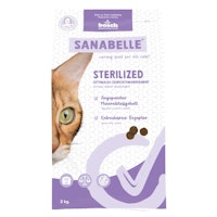 Sanabelle 1 x 2kg Sterilized Katzentrockenfutter
