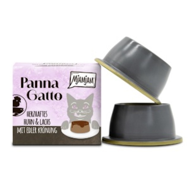 MJAMJAM Pana Gatto Schale 2x80g KatzennassfutterVorschaubild