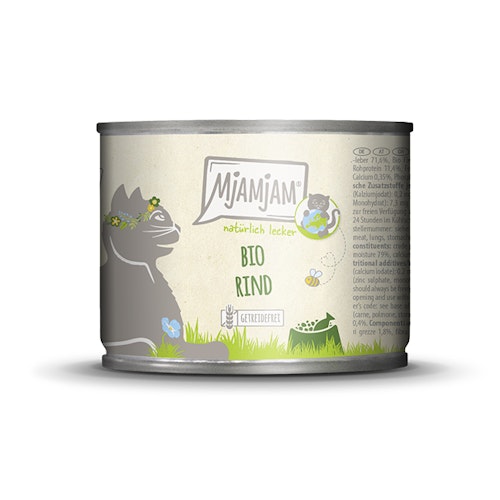 MjAMjAM - BIO fürKatze 200g