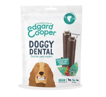 Edgard&Cooper Doggy Dental Minze und Erdbeere Hundesnack M 8 x 160 Gramm