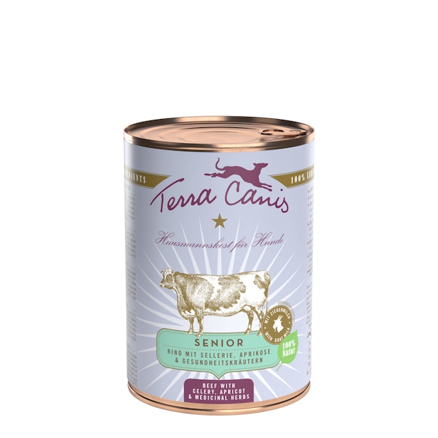 Terra Canis Senior 400g Dose HundenassfutterVorschaubild