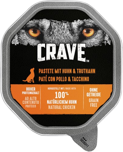 CRAVE Pastete 150 Gramm Hundenassfutter
