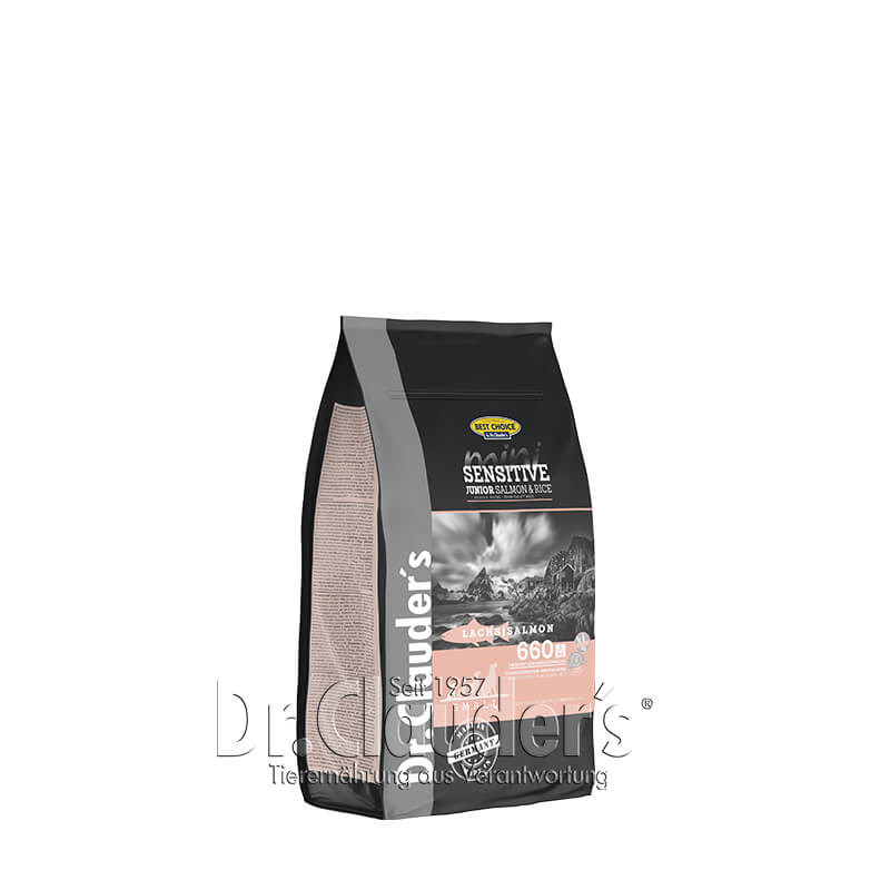 Dr Clauder's Best Choice Mini Junior Lachs & Reis Hundetrockenfutter