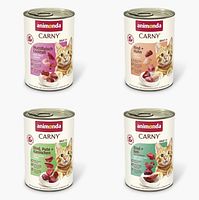 animonda Carny Adult 24 x 400g Mixpaket (Multifleisch-Cocktail,Rind&Huhn,Rind&Pute,Rind&Reh) Katzennassfutter