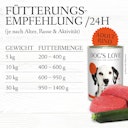 Vorschaubild Dog's Love Classic 800g Dose Hundenassfutter