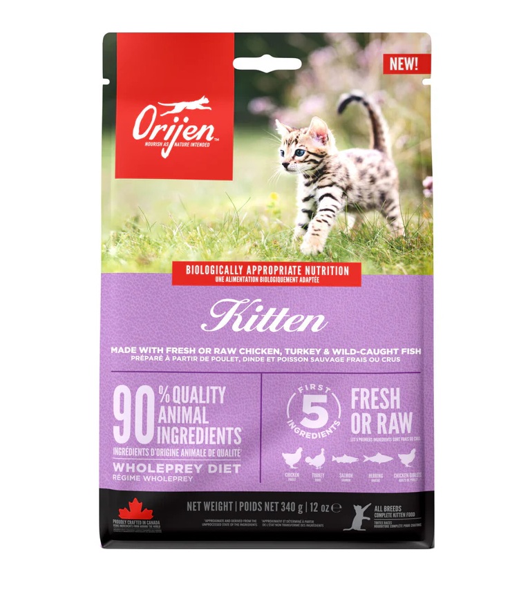 Orijen Kitten Katzentrockenfutter 349 Gramm