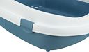 Vorschaubild TRIXIE Katzentoilette Primo XXL, mit Rand, 56 × 25 × 71 cm, blau/weiß