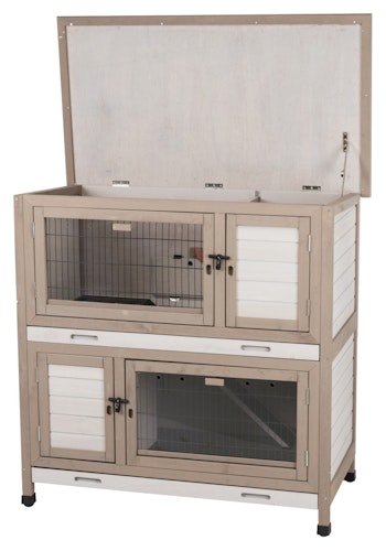 TRIXIE natura Kleintierstall mit Wärmedämmung 116x113x65cm