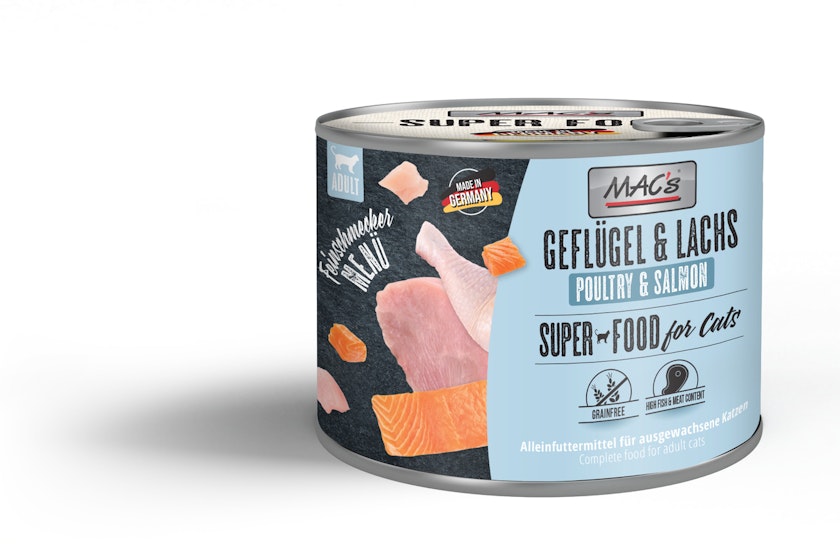 MAC's Cat Feinschmecker Menü 200g Dose KatzennassfutterVorschaubild