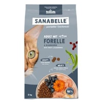 Sanabelle 1 x 2kg Adult Forelle Katzentrockenfutter