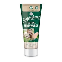 Christopherus 12 x 75g Putenleberwurst