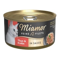 Miamor Feine Filets Thun & Krebs in Sauce 85g Katzennassfutter
