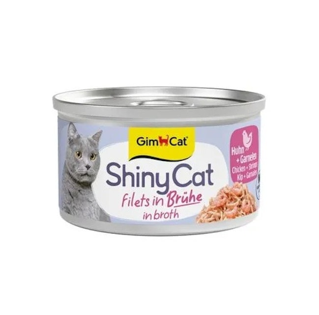 GimCat ShinyCat Brühe 70g-Dose  KatzennassfutterVorschaubild
