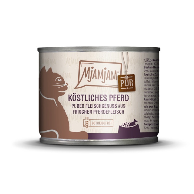 MJAMJAM Purer Fleischgenuss 200g Dose KatzennassfutterVorschaubild