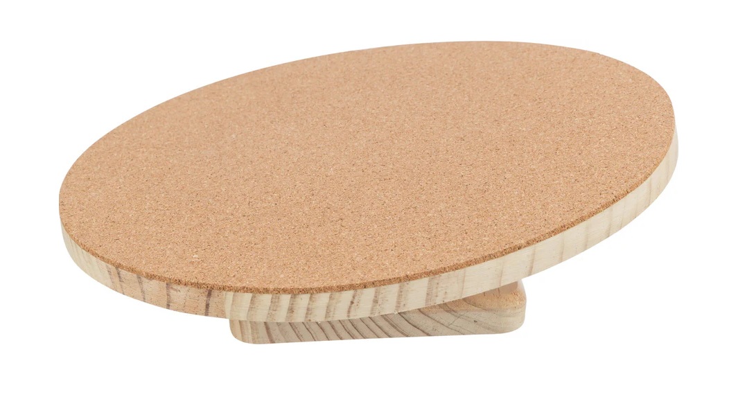 TRIXIE Laufteller, Degus/große Hamster, Holz/Kork, ø 30 cm